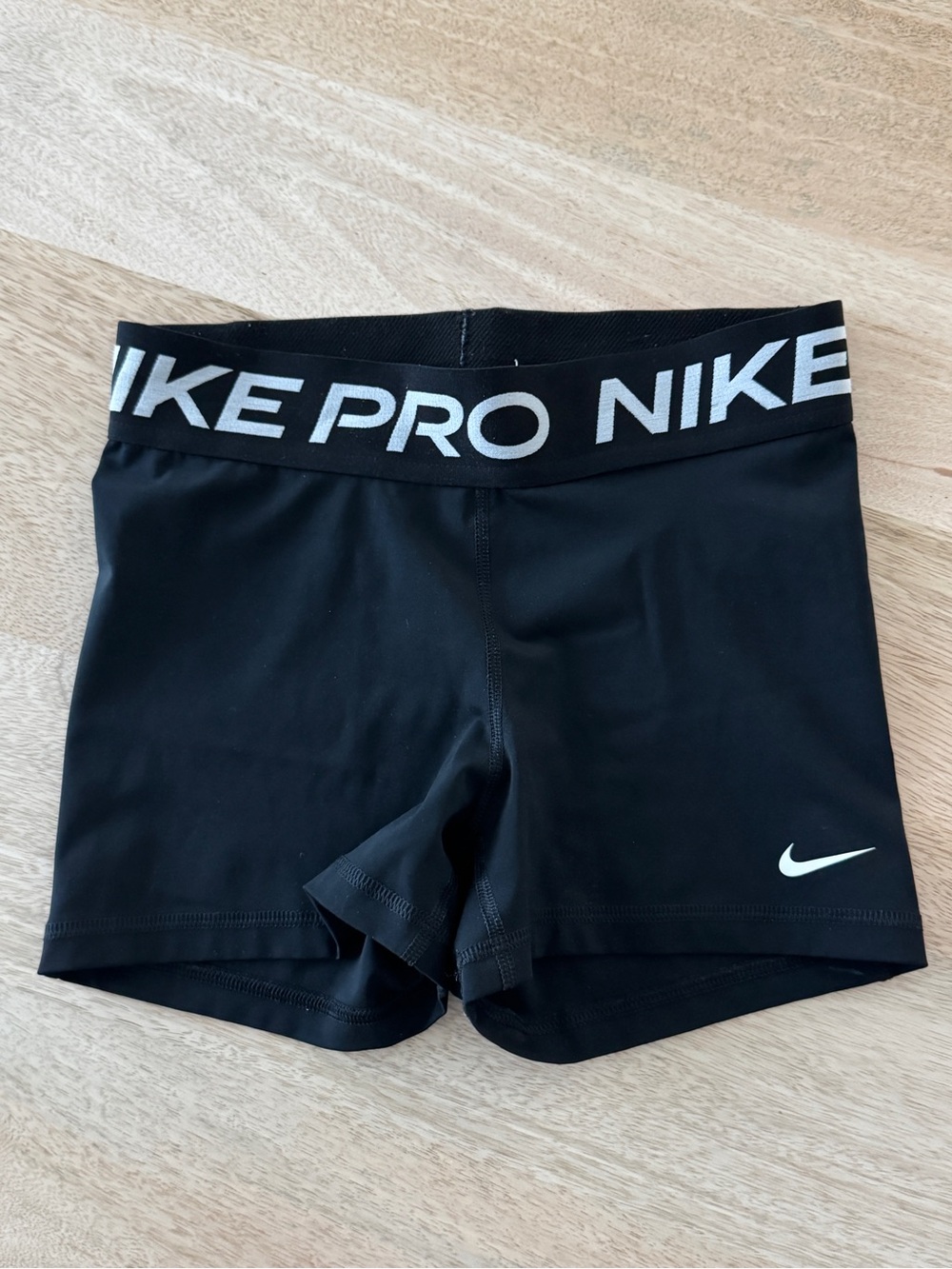 Nike Black & White Pro Compression Shorts
